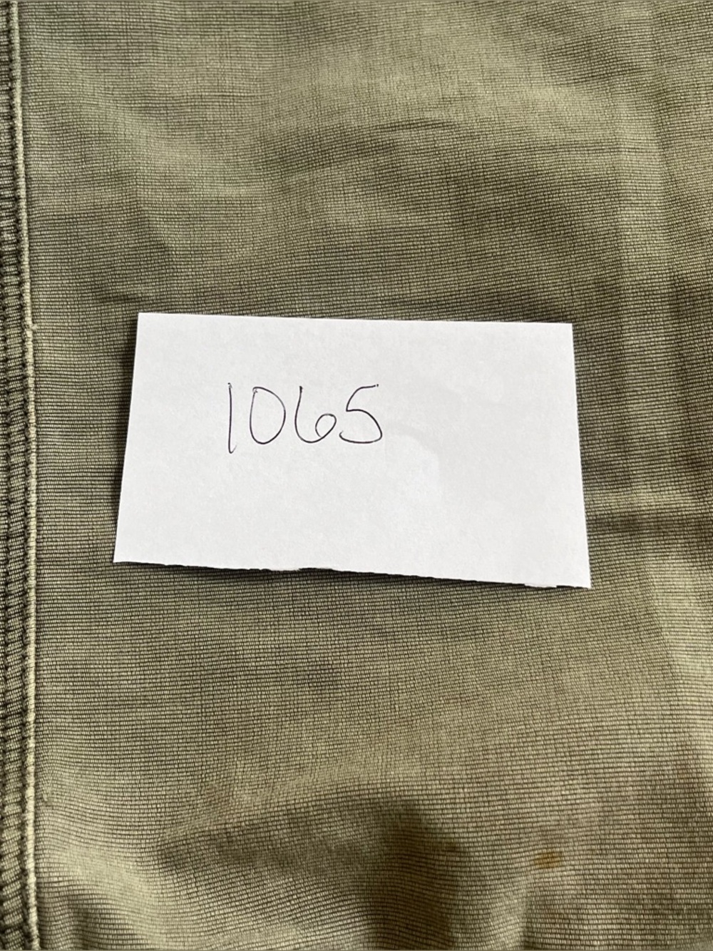 Scotch & Soda Large Women's Green Military Field Jacket Zip Up Utility M65 FLAWS - Picture 10 of 10
